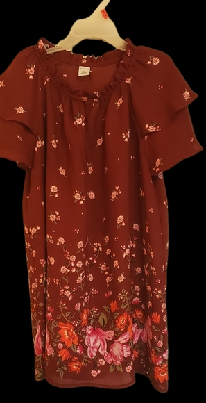 Old navy xs burgundy top - Picture 1 of 1